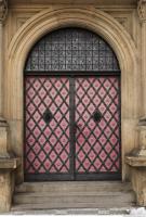 photo texture of door metal ornate 0002